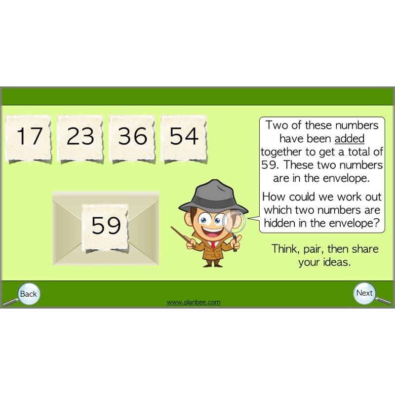 PlanBee Investigating Number Facts: Maths Addition and Subtraction KS2 Year 3
