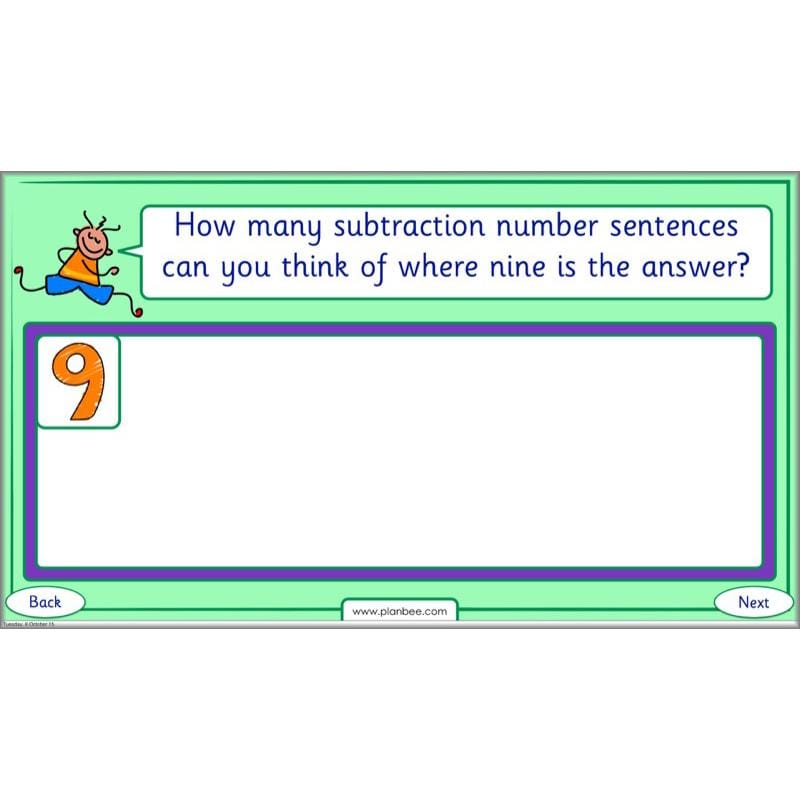 PlanBee Practical Subtraction Year 1 Maths Lesson by PlanBee