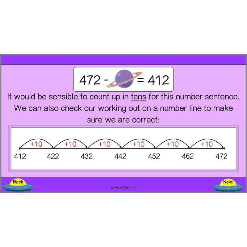 PlanBee Mental Subtraction: Addition and Subtraction Year 3 Maths