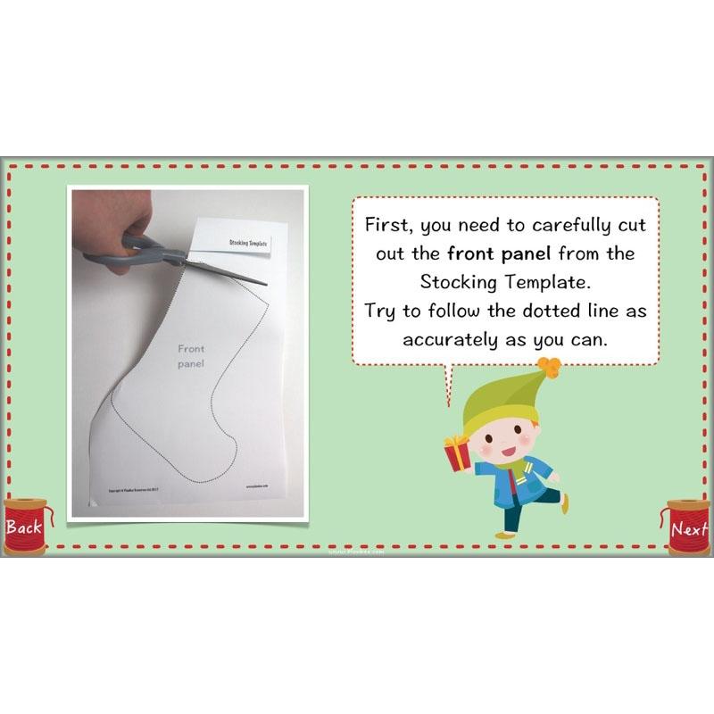 PlanBee Kids Christmas Stockings | Christmas Sewing for Kids PlanBee