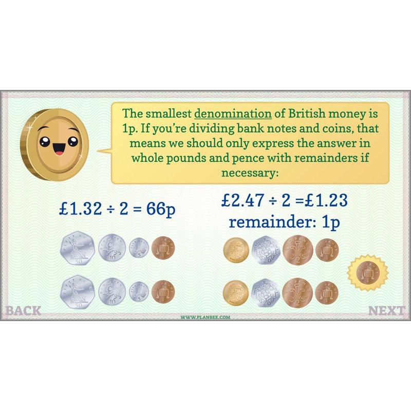 PlanBee Using Money - Complete Year 6 Maths Planning - Measurement