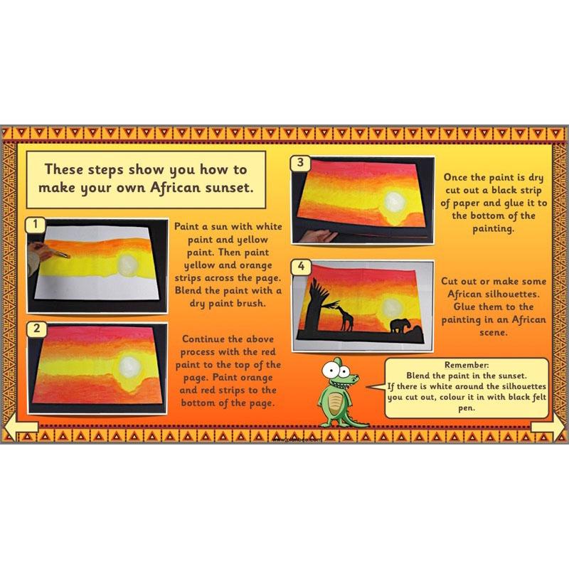 PlanBee African Art KS1: Year 1 & 2 Art Lessons by PlanBee