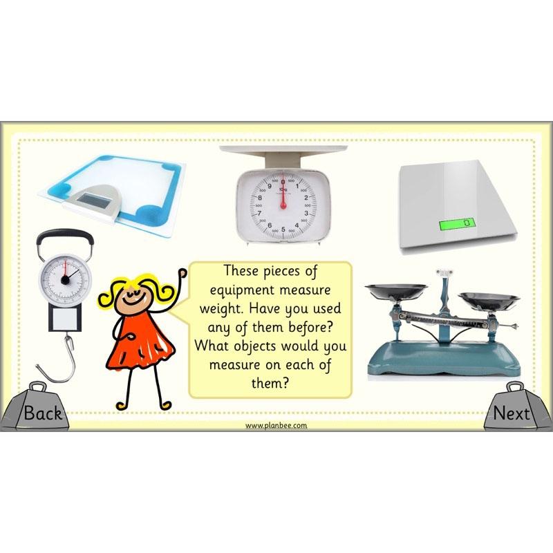 PlanBee Let's Measure Weight - KS1 - Year 2 Maths - Measurement