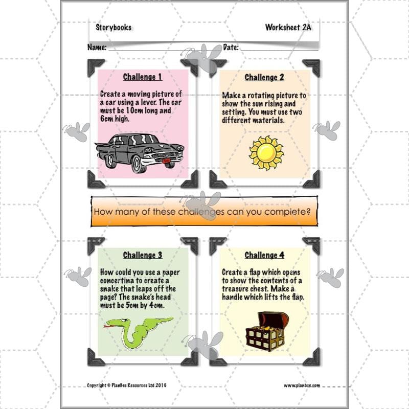 PlanBee Storybooks - Moving Mechanisms: KS2 DT Primary Resources | PlanBee