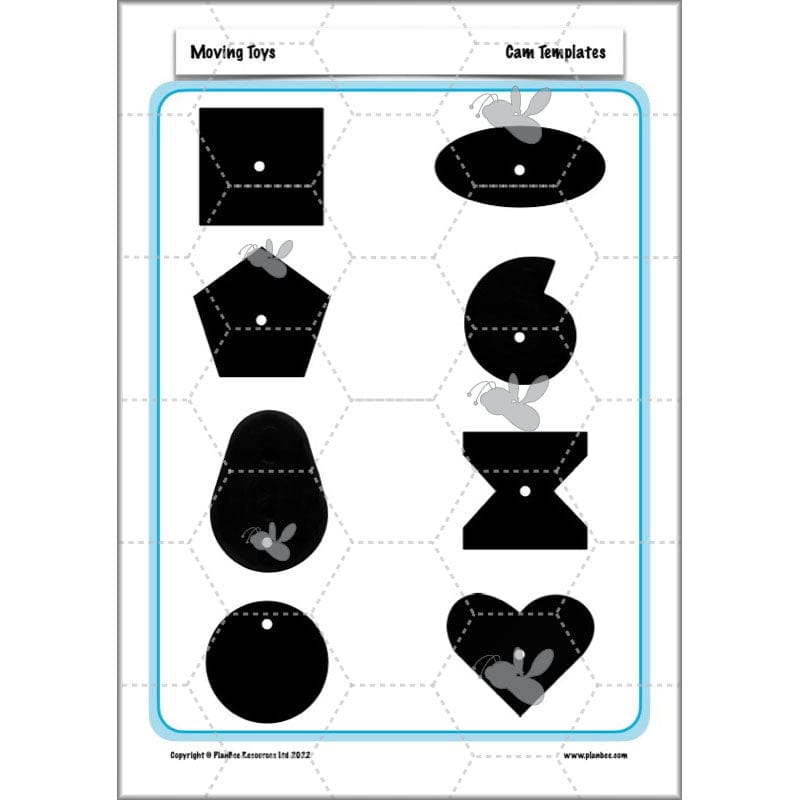 PlanBee Moving Toys KS2 DT Lessons for Year 5 | Cam Mechanisms