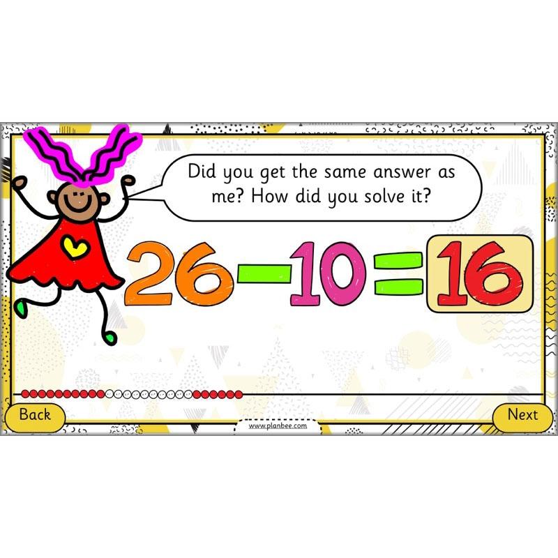 PlanBee How Can We Subtract Numbers? Maths scheme of work for Year 2