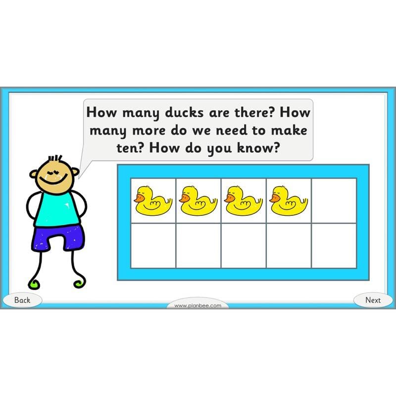 PlanBee Let’s learn number bonds - KS1 complete planning