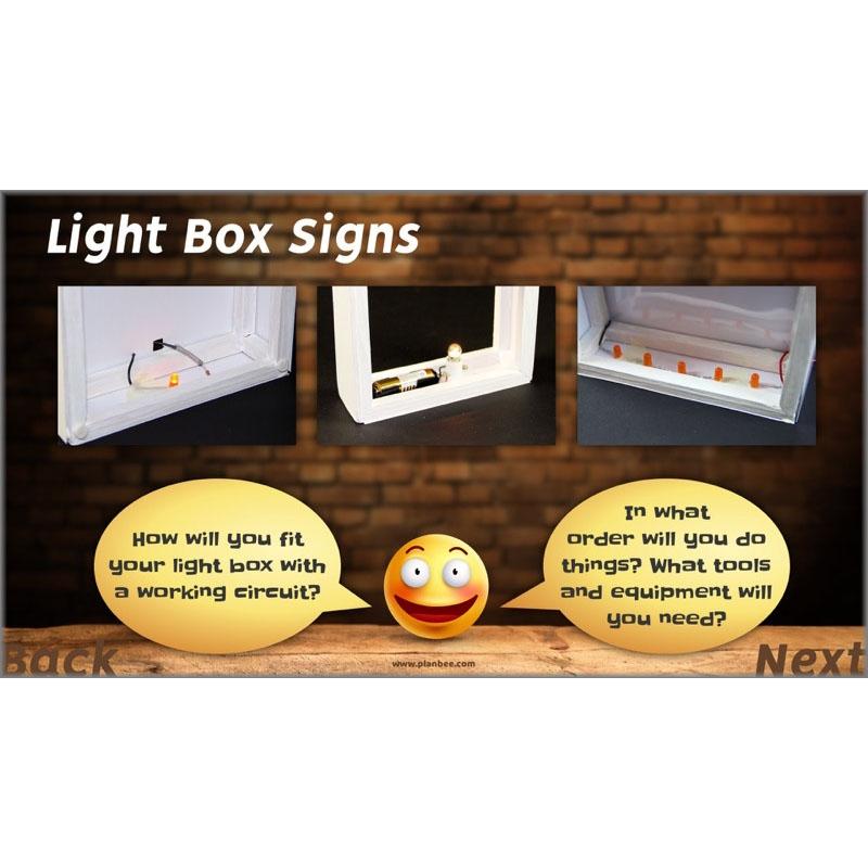 PlanBee Light-Up Signs: Circuits and Structures - KS2 DT Lesson Plans