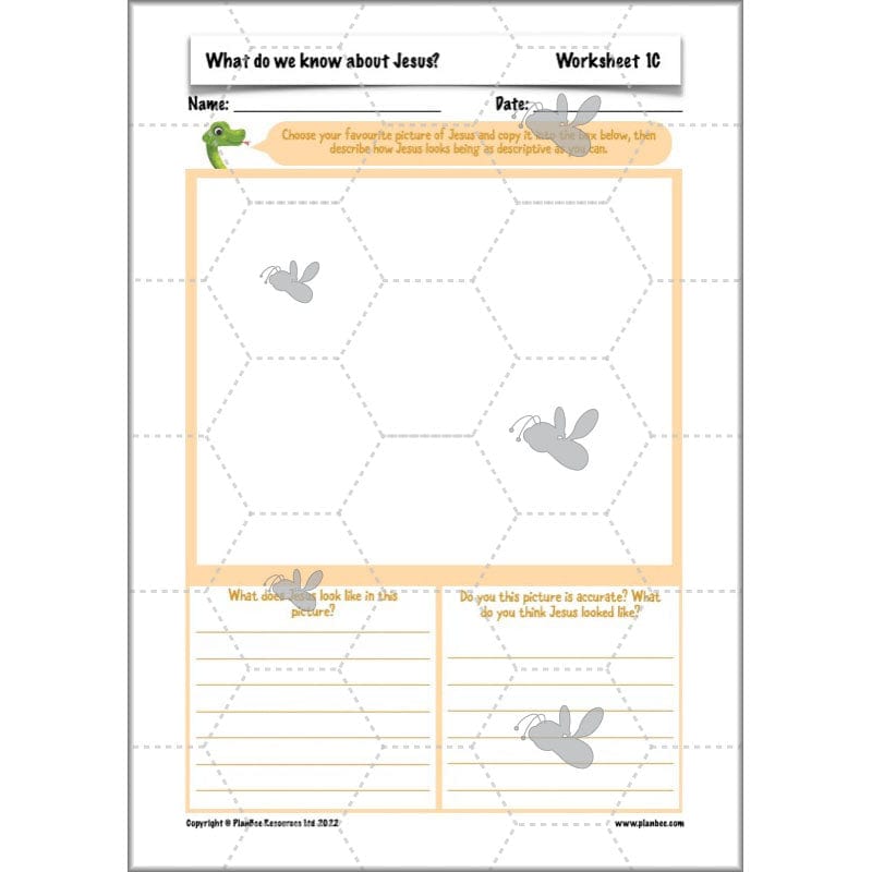 PlanBee What do we know about Jesus? KS2 Year 3 RE Lessons by PlanBee