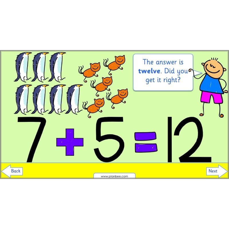 PlanBee Year 1 Addition to 20 Adding Objects Maths by PlanBee