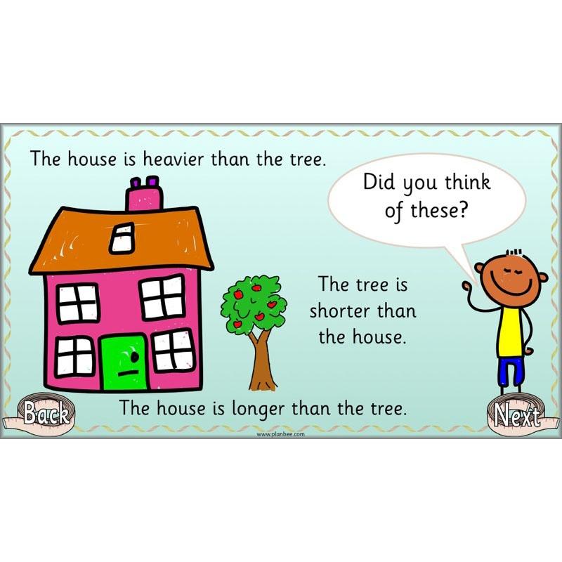 PlanBee Let's compare length, height and mass - KS1 Maths Resources and Plans