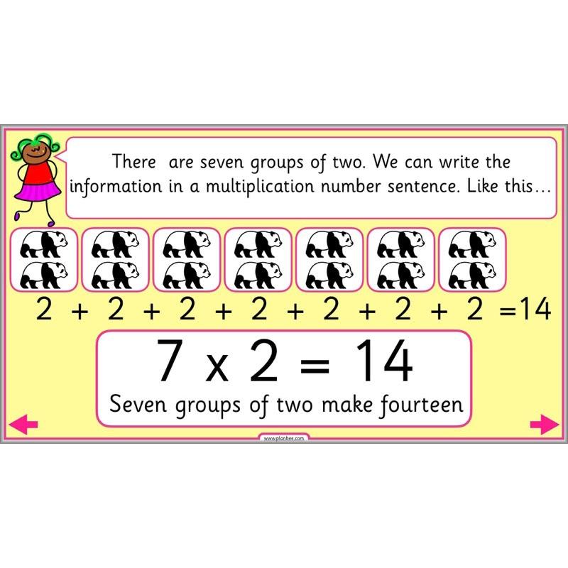 PlanBee Let’s count in multiples - maths for Year 1 KS1