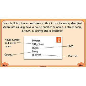 Lesson 5: My Address