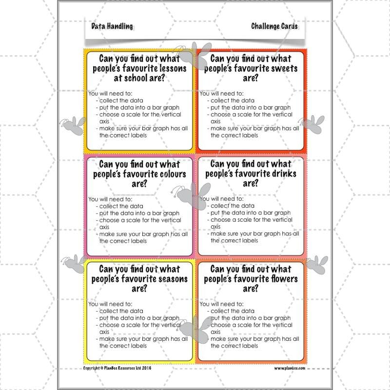 PlanBee Data Handling Year 4 Maths Lessons by PlanBee