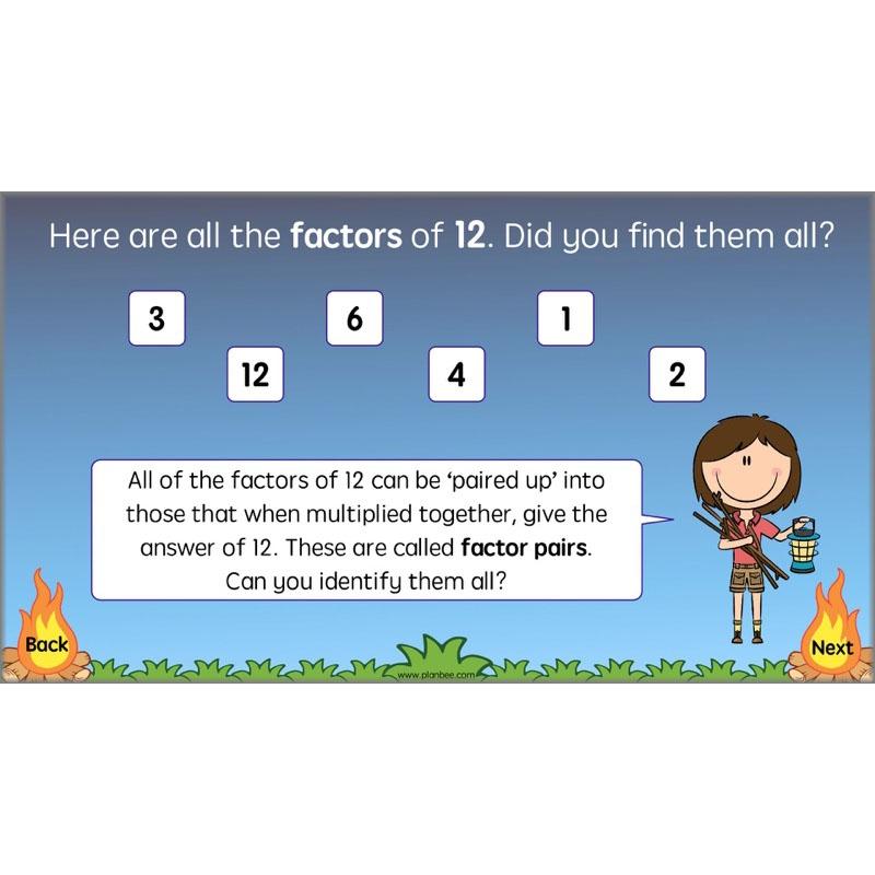 PlanBee Dividing & Multiplying - Lesson Plans and Resources for Year 4