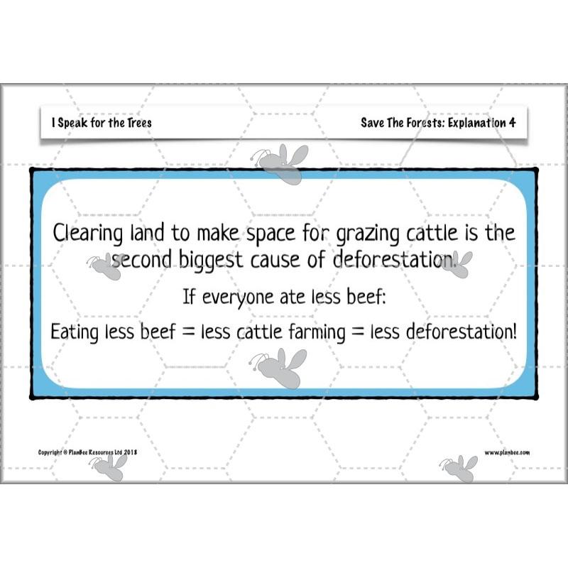 PlanBee I Speak for the Trees KS2 Ecosystems ESR Lessons