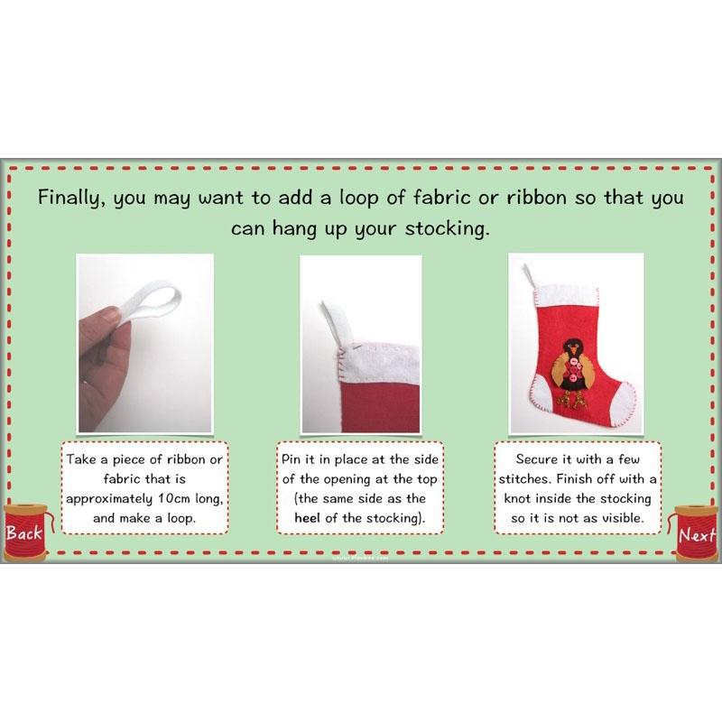 PlanBee Kids Christmas Stockings | Christmas Sewing for Kids PlanBee