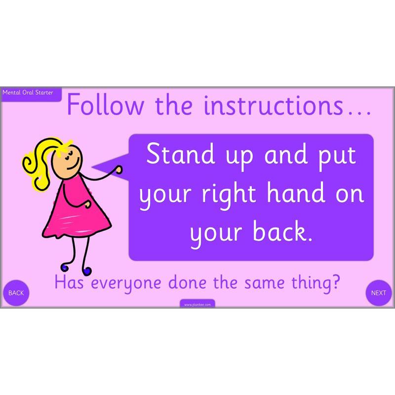 PlanBee Position and Direction Year 1 Maths Lessons by PlanBee