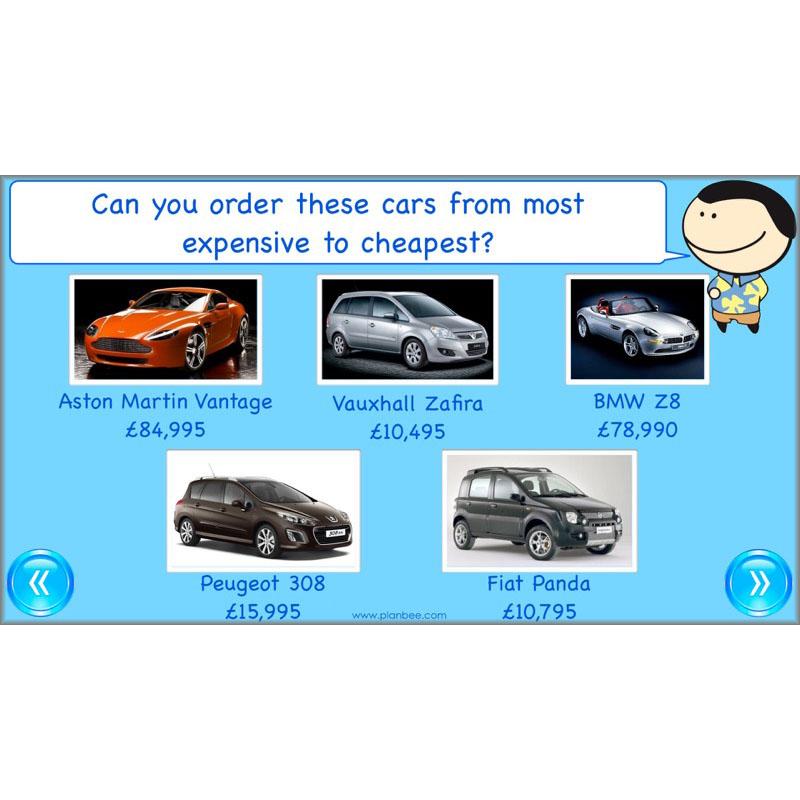 PlanBee Comparing Numbers - Place Value: Year 4 KS2 Maths