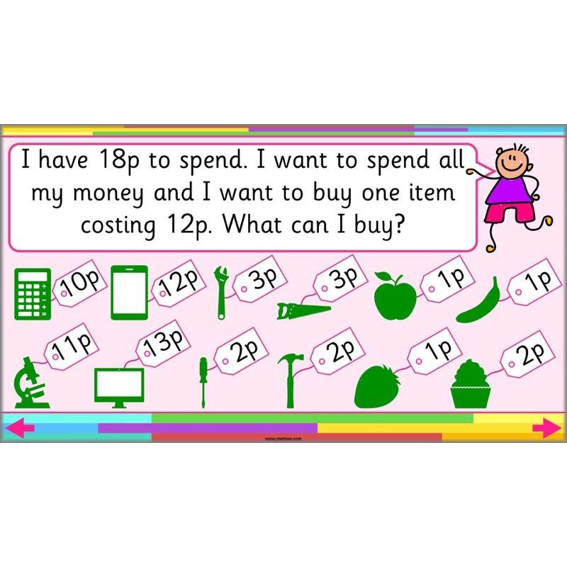 PlanBee Let’s make totals using coins 1 -  Year 1 Key Stage 1 Maths plans