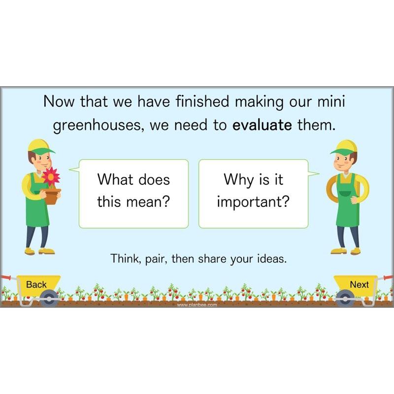 PlanBee Making Mini Greenhouses: complete DT scheme of work for KS2