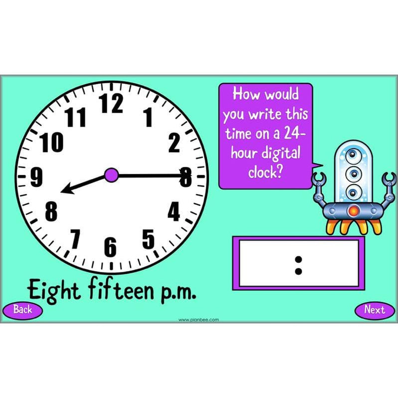 Clock Watching Time Year 3 Maths Lesson Activity Pack — PlanBee