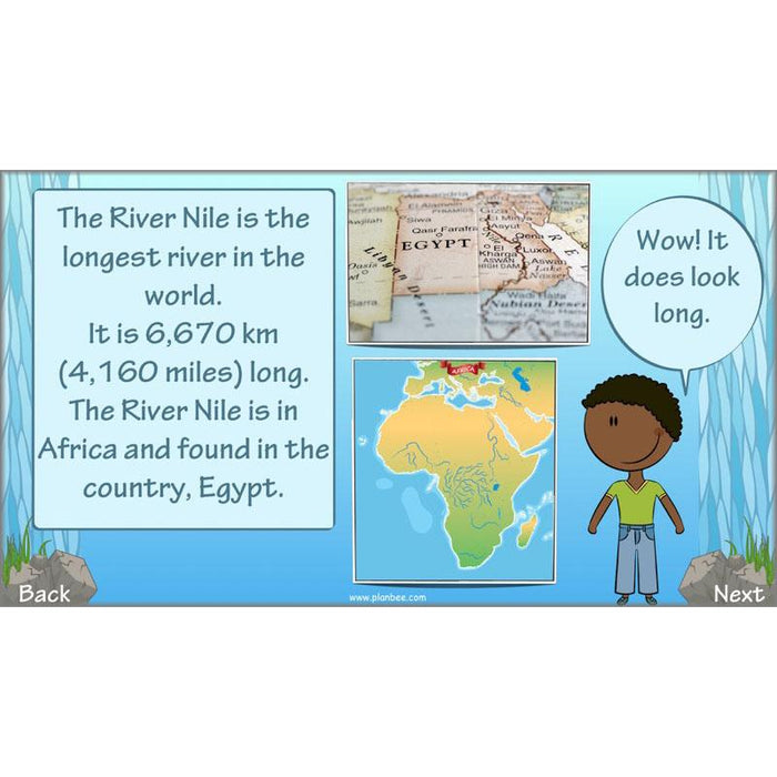 Investgating Rivers Display Investigating Rivers KS2 Geography lessons by PlanBee