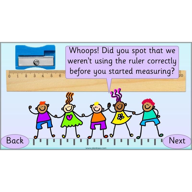PlanBee Let's Use a Ruler! - KS1 Complete Maths Planning and Resources