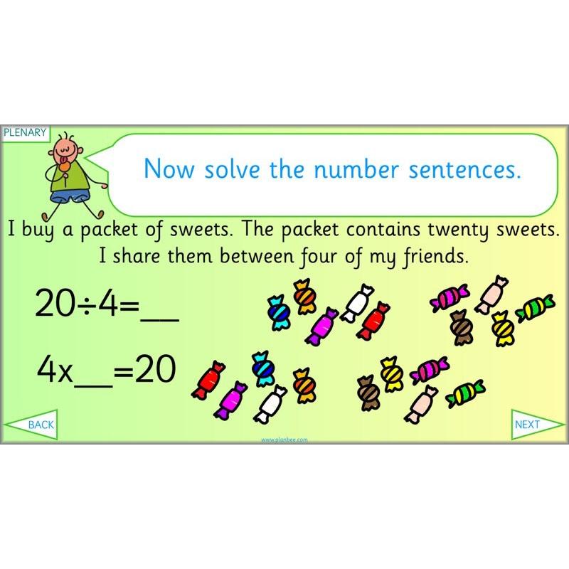 PlanBee What is Division? Year 2 Maths planning | KS1 Division