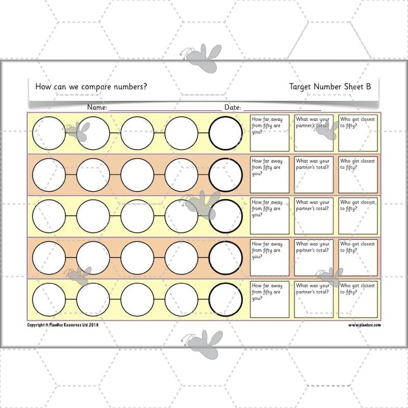 PlanBee How Can We Compare Numbers? Place Value & Number Year 2 Maths Plans