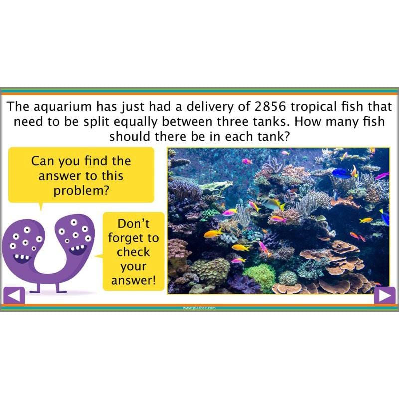 PlanBee Short Division - Year 5 Maths Planning and Resources from PlanBee