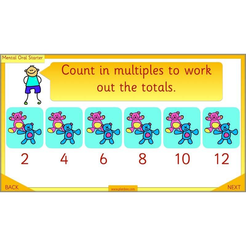 PlanBee Let's share objects equally: Year 1 multiplication and division