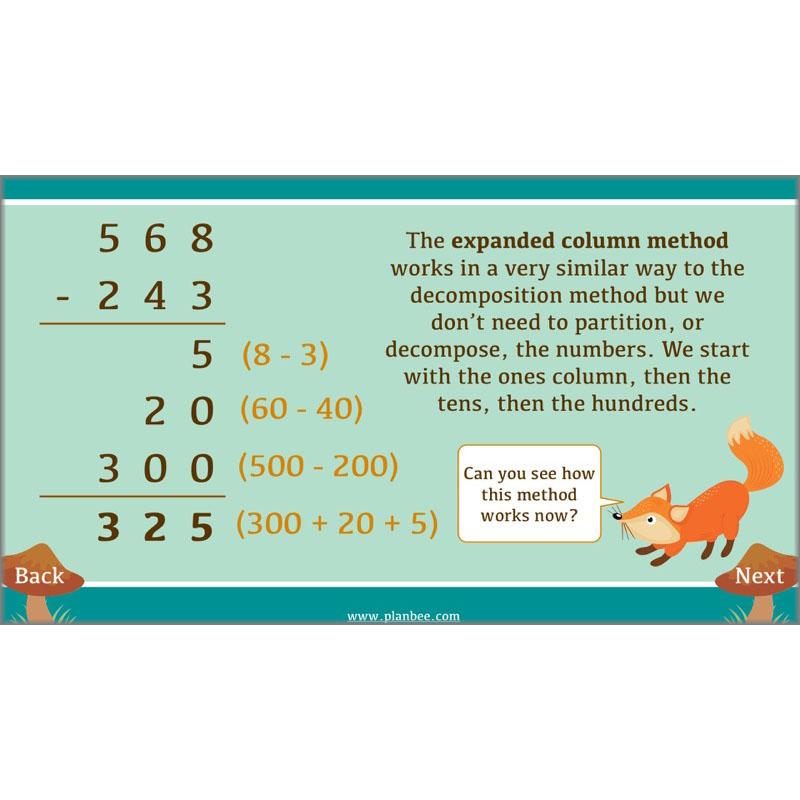 PlanBee Exploring Subtraction - Addition & Subtraction Year 4 Maths Lessons