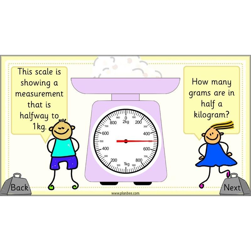PlanBee Let's Measure Weight - KS1 - Year 2 Maths - Measurement