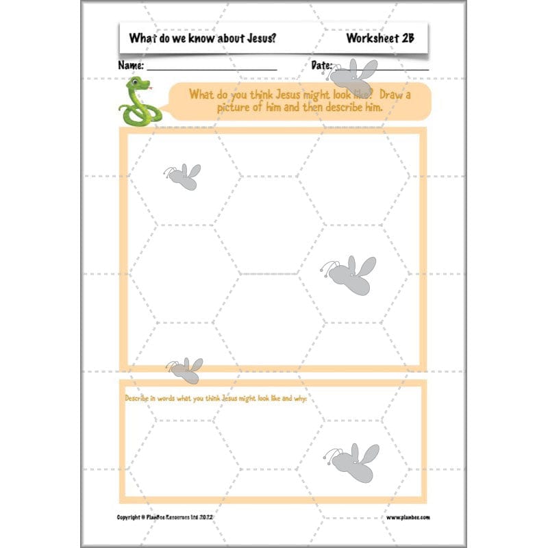 PlanBee What do we know about Jesus? KS2 Year 3 RE Lessons by PlanBee