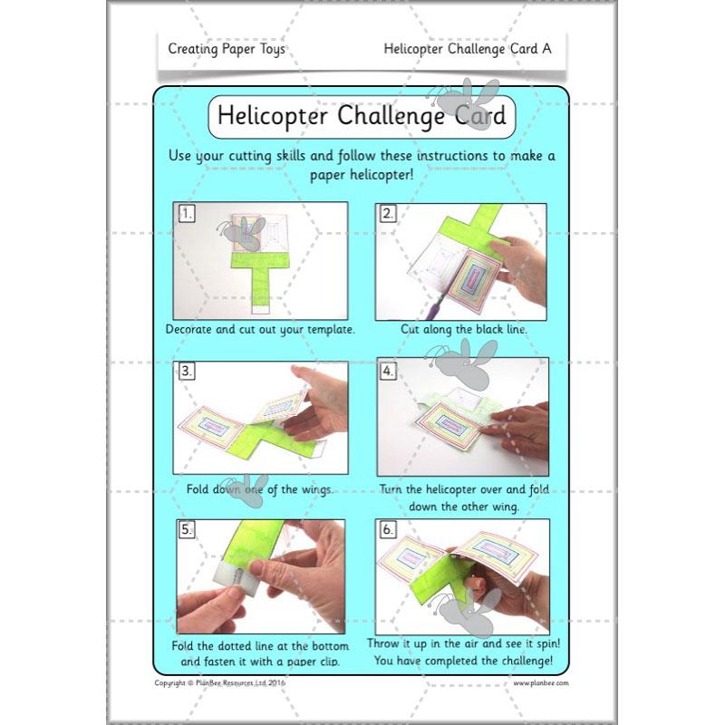 PlanBee FREE Make Paper Toys Moving Toys KS1 DT Lesson | PlanBee