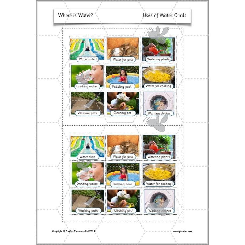 PlanBee Where is Water KS1 ESR Lessons by PlanBee