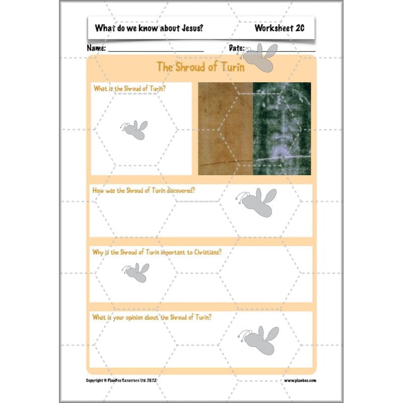 PlanBee What do we know about Jesus? KS2 Year 3 RE Lessons by PlanBee