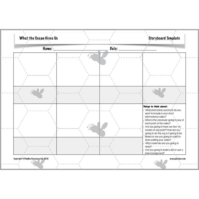 PlanBee Ocean Ecosystems KS2 ESR Lessons by PlanBee