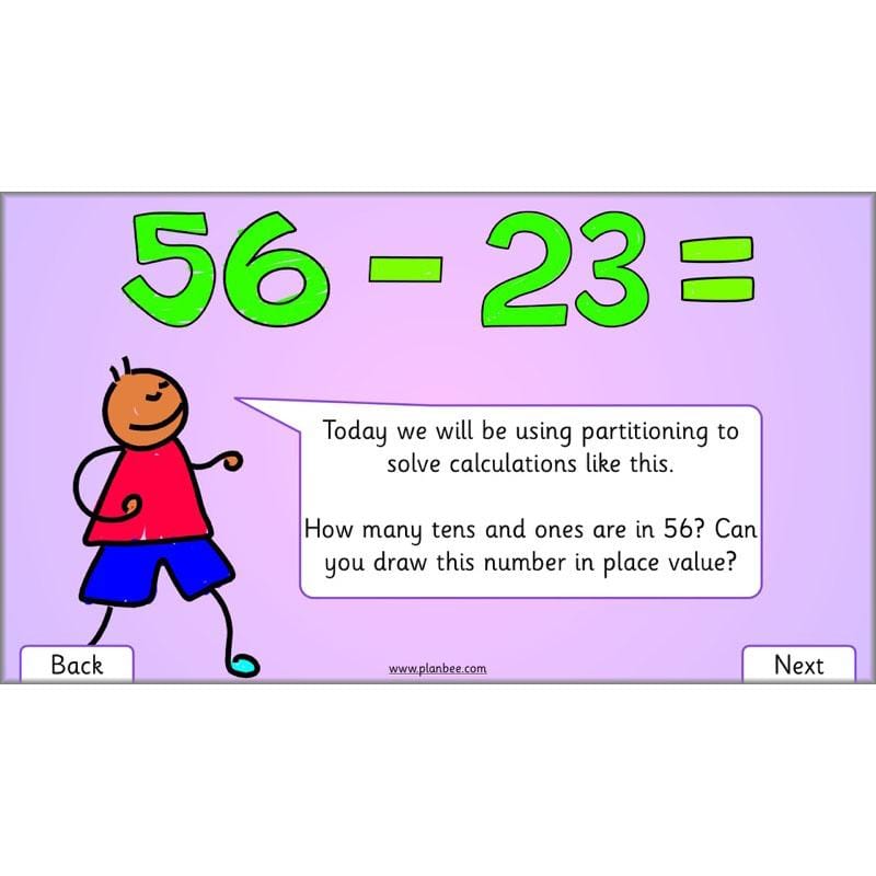 PlanBee Let’s Subtract Big Numbers | Year 2 Maths Plans & Resources | PlanBee