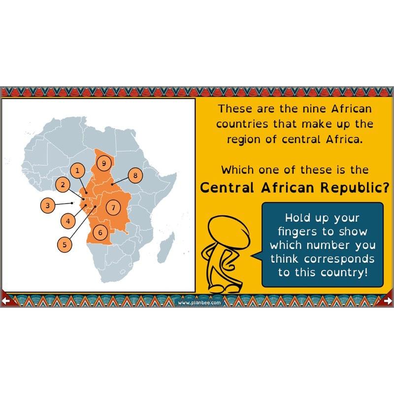 PlanBee Exploring Africa KS2 Geography lessons for Year 5 & Year 6