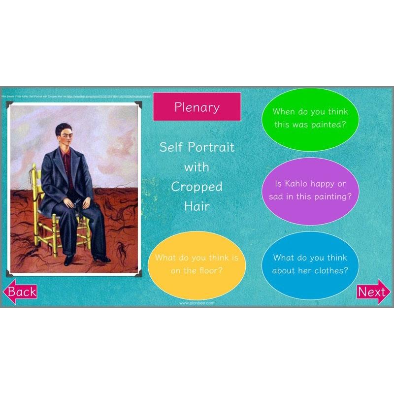 PlanBee KS2 Frida Kahlo for Kids Art Lesson Pack by PlanBee