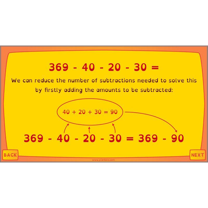 PlanBee Knowing Number Facts: Addition & Subtraction - Year 3 Maths Lessons