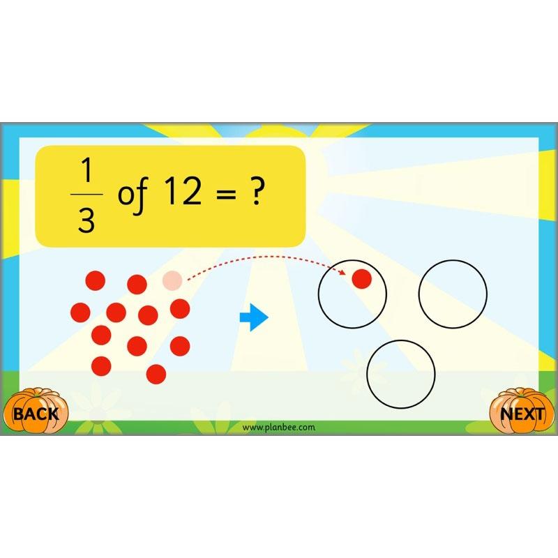 PlanBee Can we find fractions of numbers? Year 2 Fractions Planning