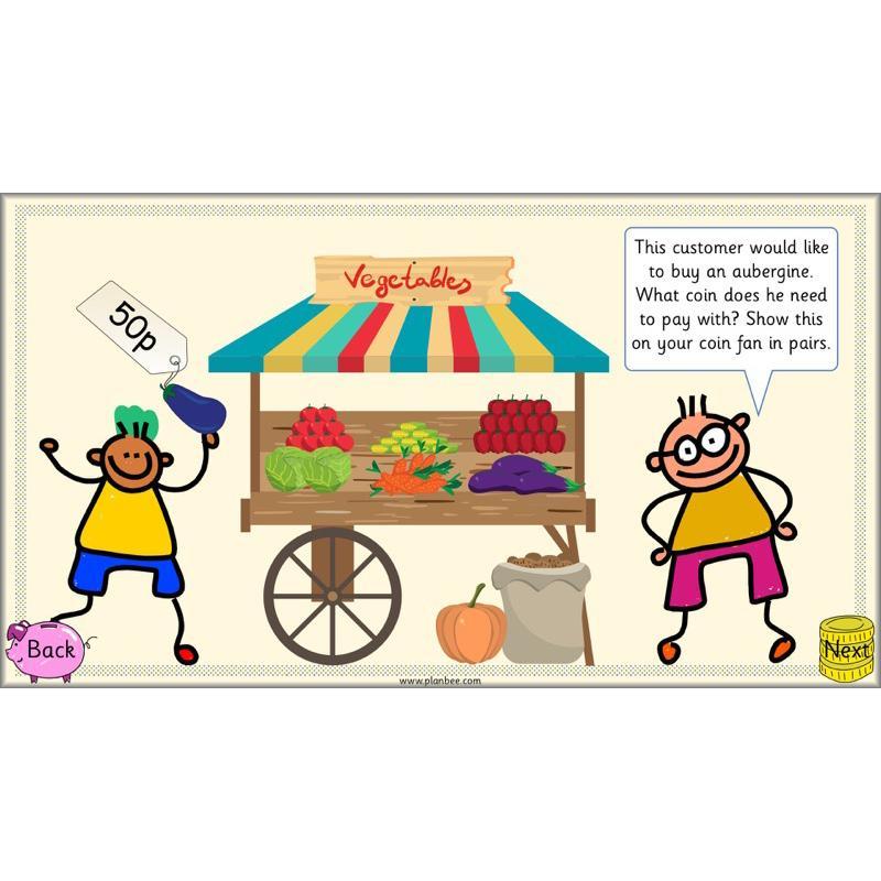 PlanBee Can you recognise coins? Year 1 money planning and activities