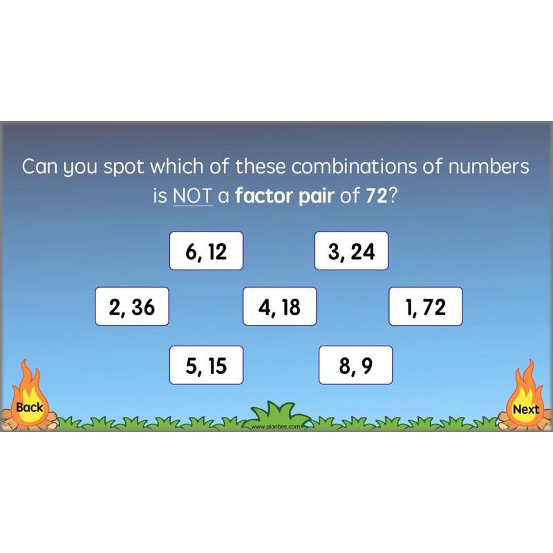 PlanBee Dividing & Multiplying - Lesson Plans and Resources for Year 4