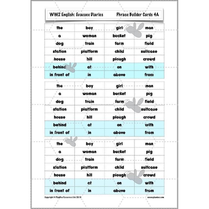 PlanBee World War 2 Evacuee Diary Entries Lesson Plans by PlanBee