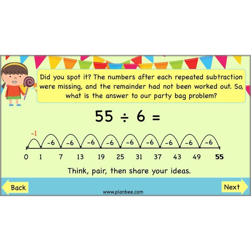 PlanBee Multiplication and Division Methods: Primary Maths Lessons for Year 4