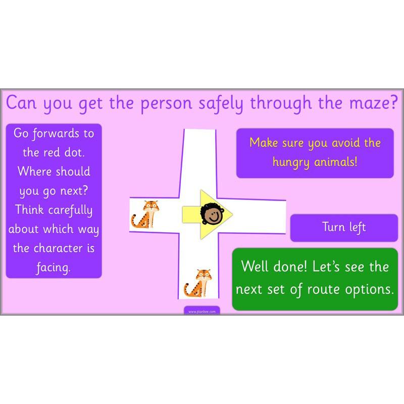 PlanBee Position and Direction Year 1 Maths Lessons by PlanBee