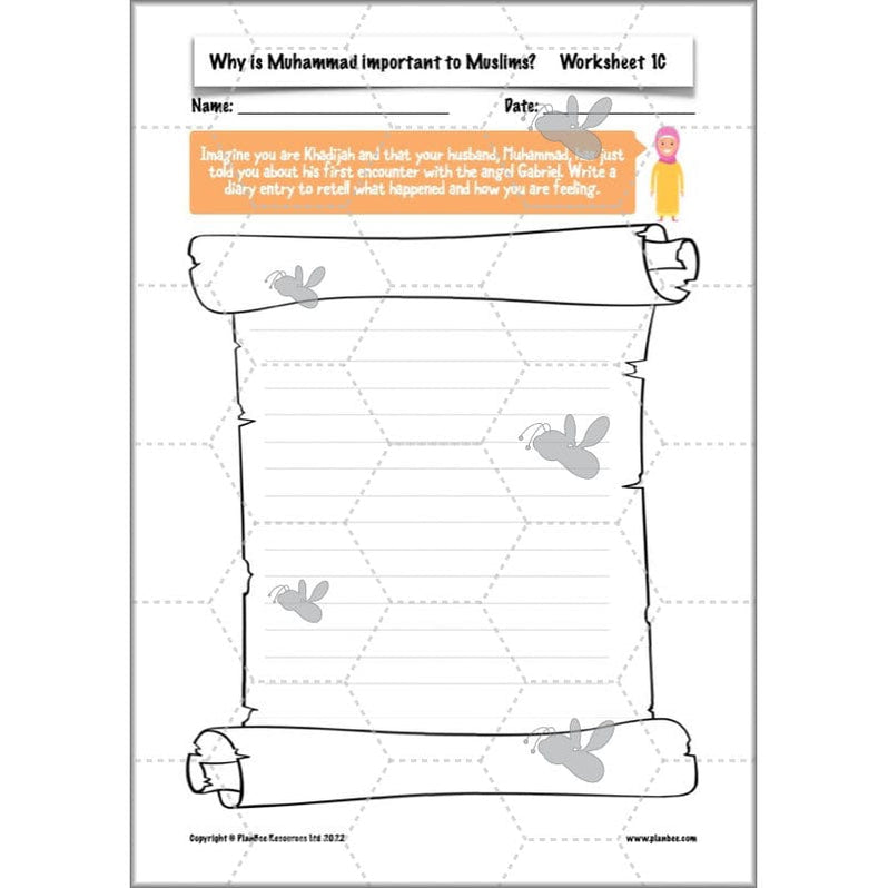 Why is Muhammad important to Muslims? Year 5 RE Lessons — PlanBee